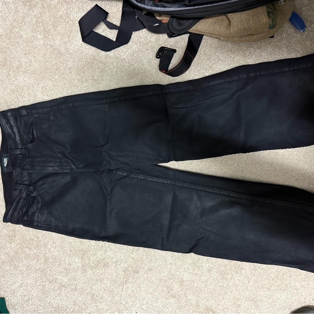 PAIGE Midnight Black Denim